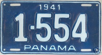 Panama 1941 Passenger