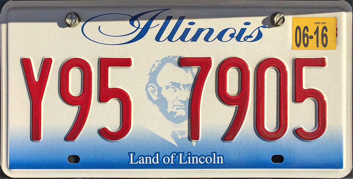 ohio license plate sticker colors