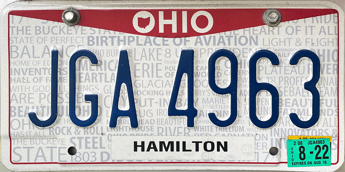 where to buy old ohio license plates